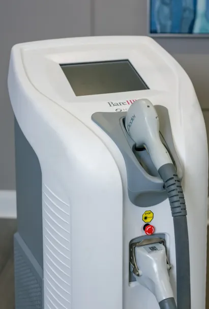 Lazer hair removal machine