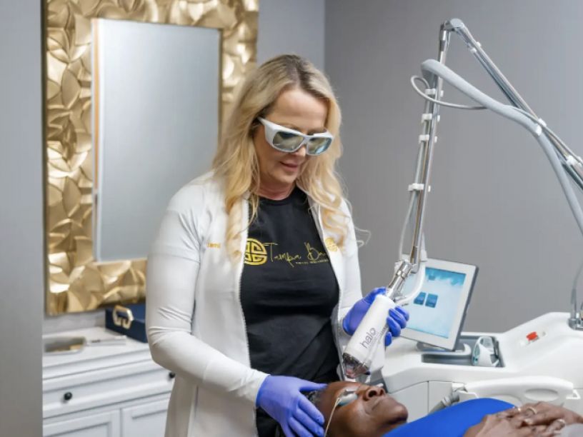 Peel HALO Laser Tampa Combo with Tampa Bay Total Wellness med spa tampa